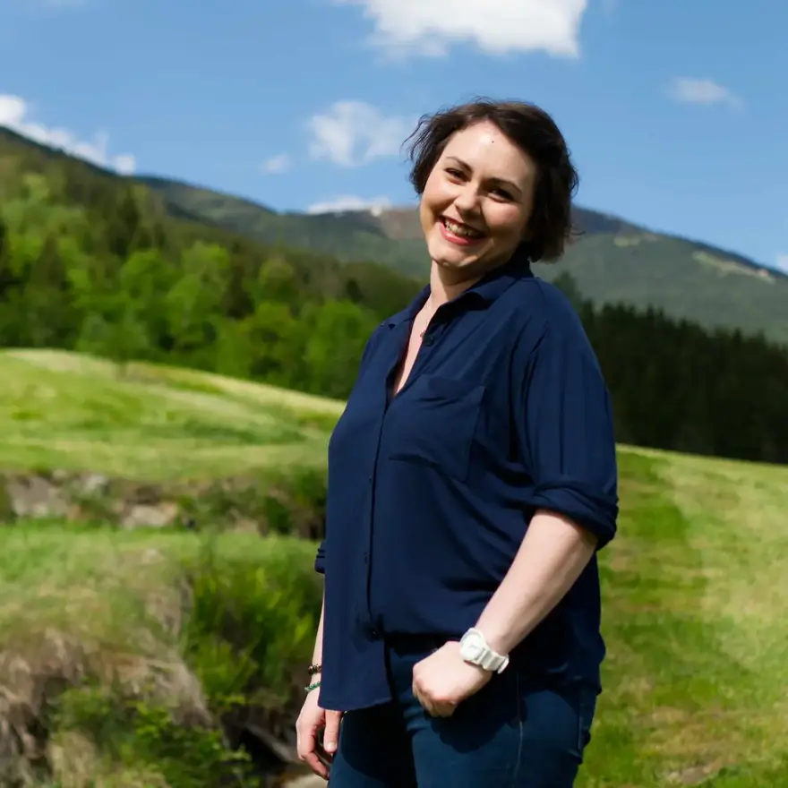Stephanie Stolzlechner, Organisation bei TauernTec, Wald im Pinzgau